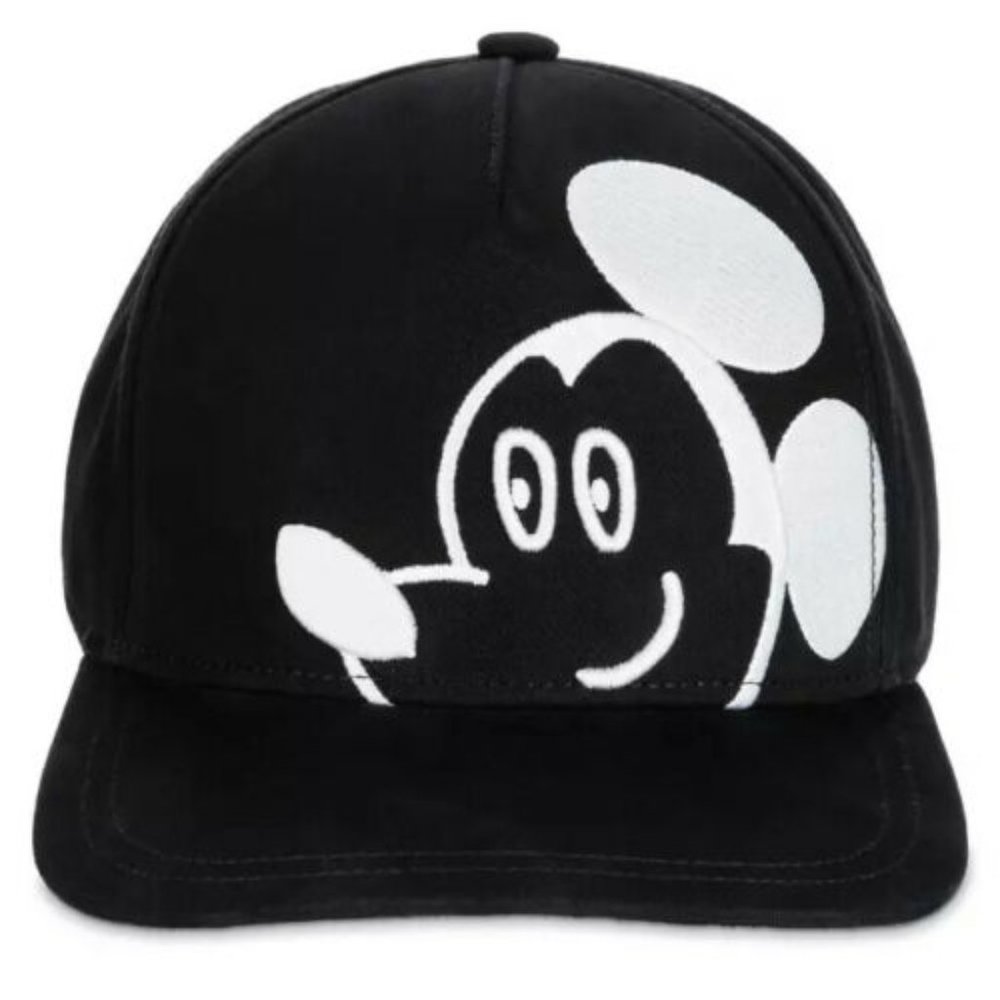Unisex Disney ARTIST SERIES Mickey Mouse Baseball Cap by Deborah Salles b&w